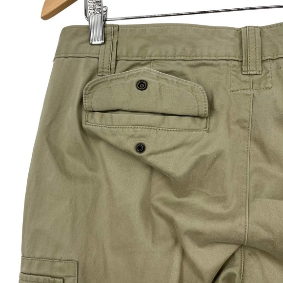 Gap Cadet Cargo Khaki Pants Light Olive Green 8 - Picture 7 of 11